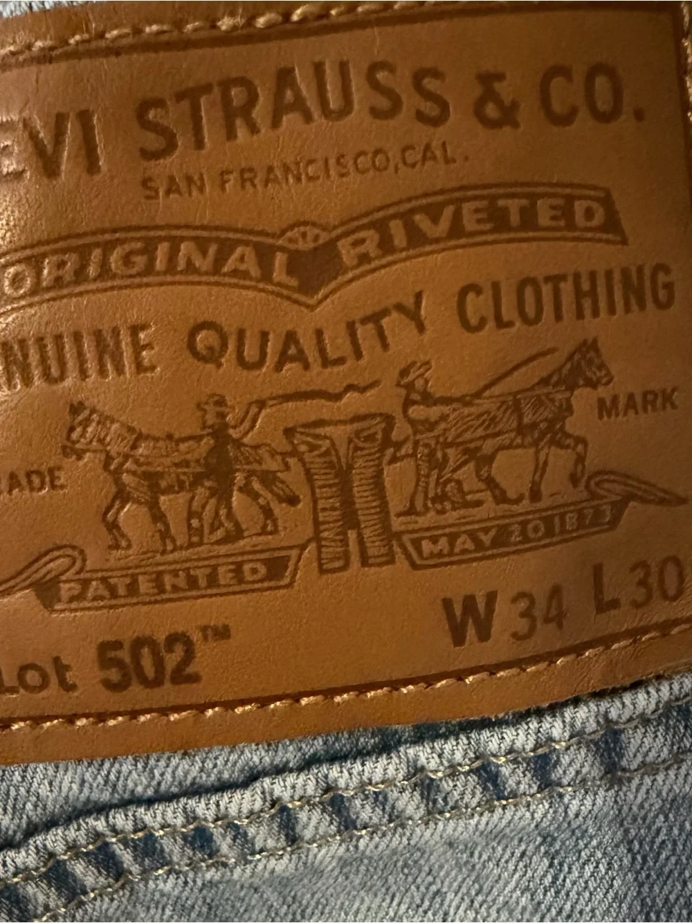 Men's Levi’s 502